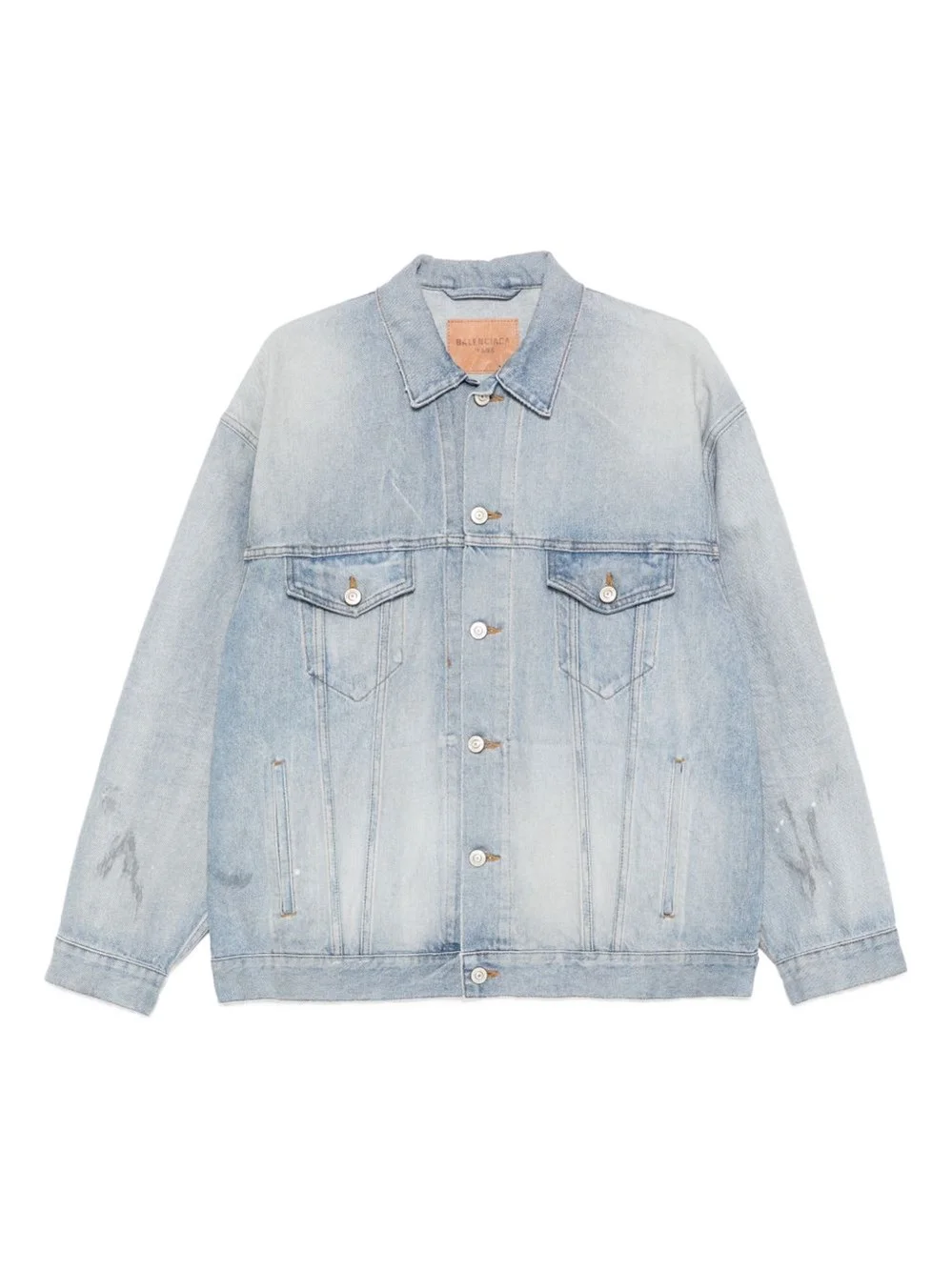 Denim cotton jacket - 1