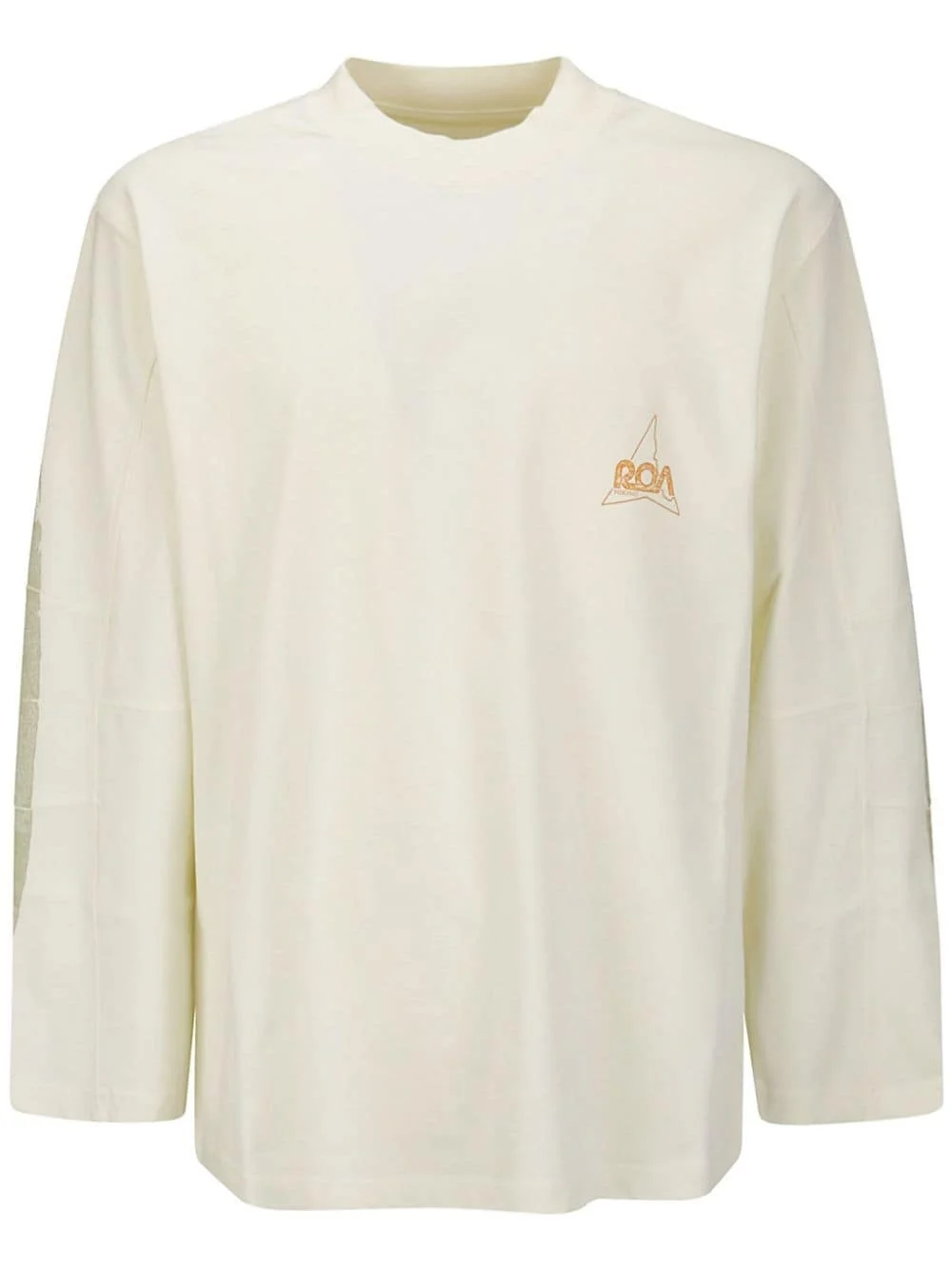 graphic-print panelled sweatshirt - 1
