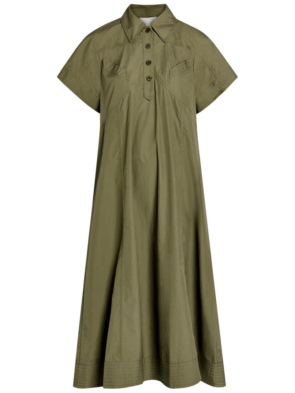 3.1 Phillip Lim Cotton-poplin Midi Shirt Dress - 1