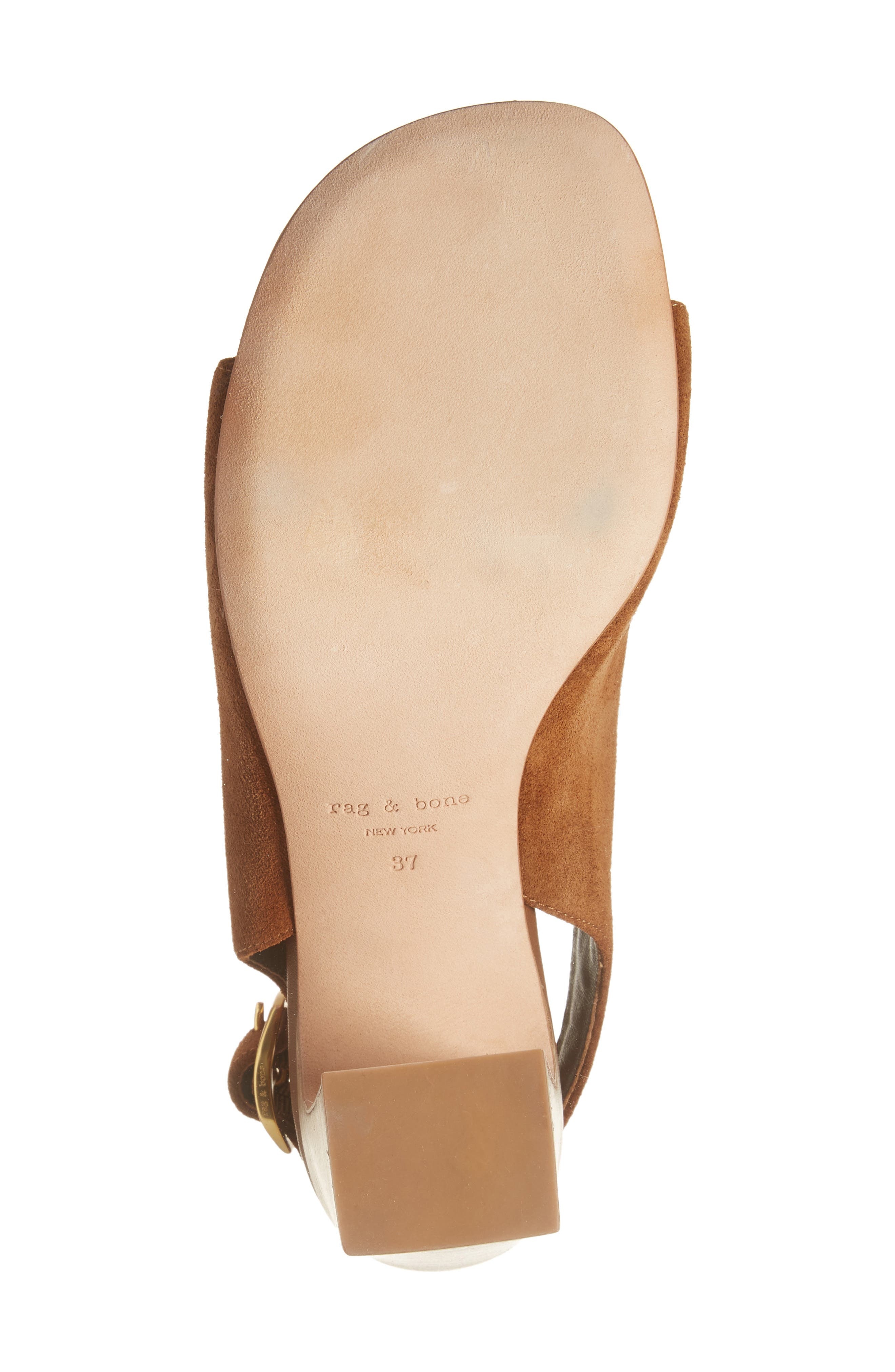 rag & bone Gigi Slingback Sandal in Umbersd at Nordstrom - 6