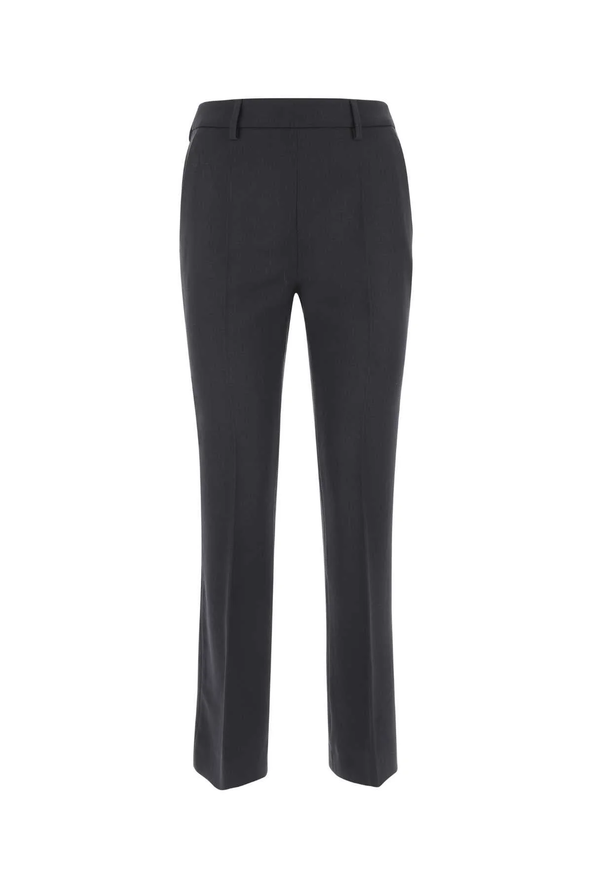 Prada Women Midnight Blue Wool Cigarette Pant - 1