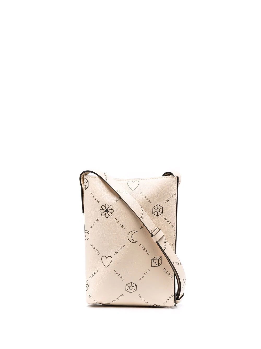 monogram crossbody bag - 1