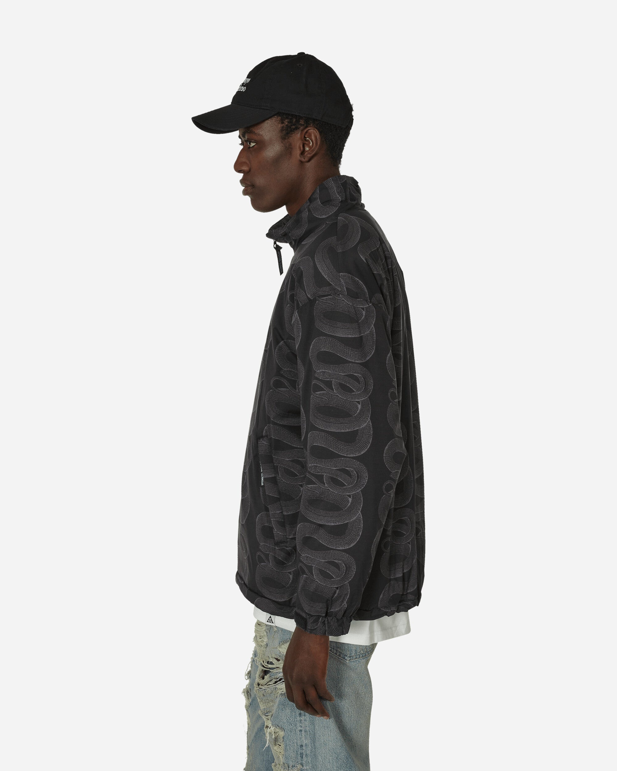 SNAKE LOOP STAND COLLAR JACKET 【公式通販】
