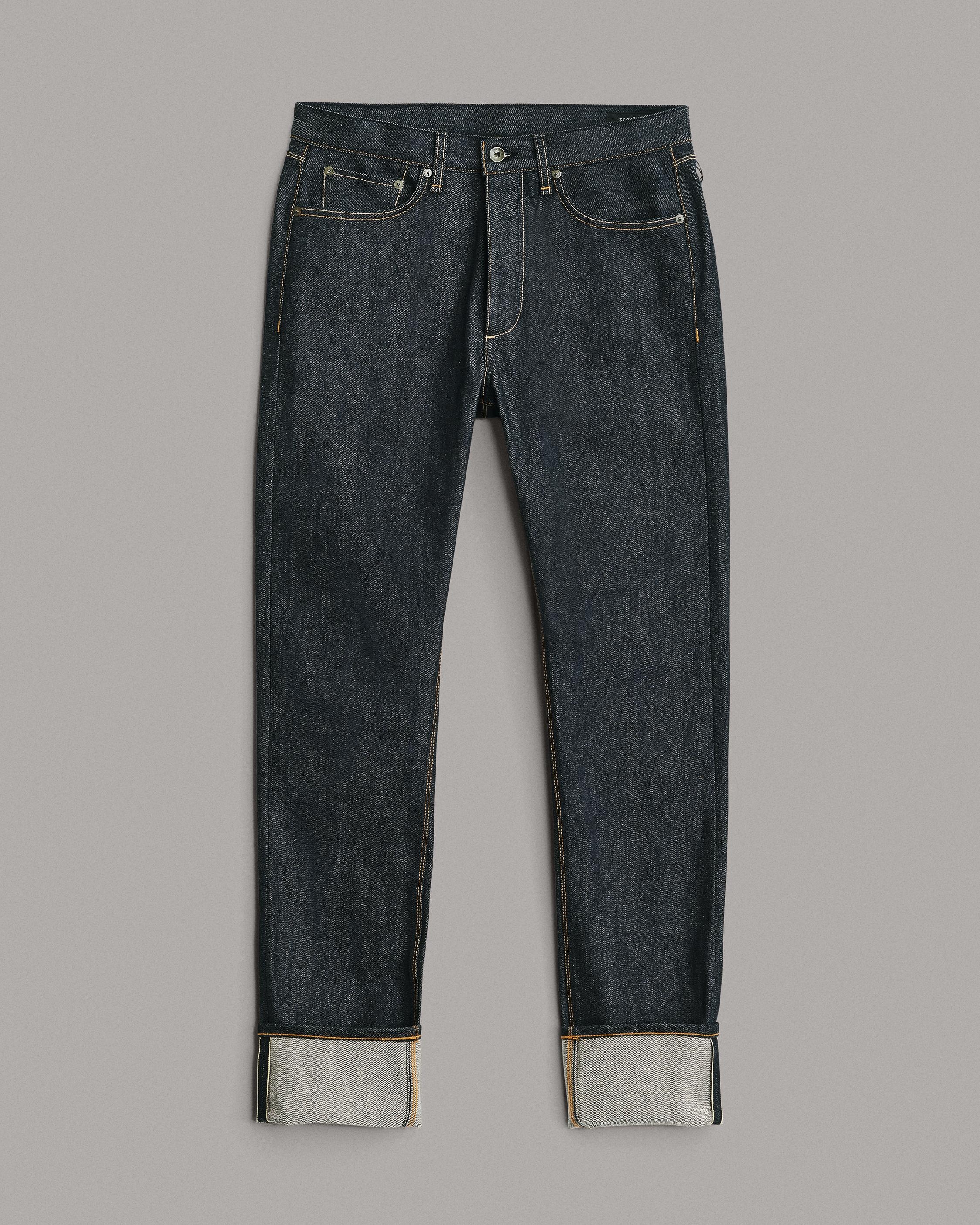 Fit 4 - Raw
Straight Fit Mid Indigo Rigid Jean - 2