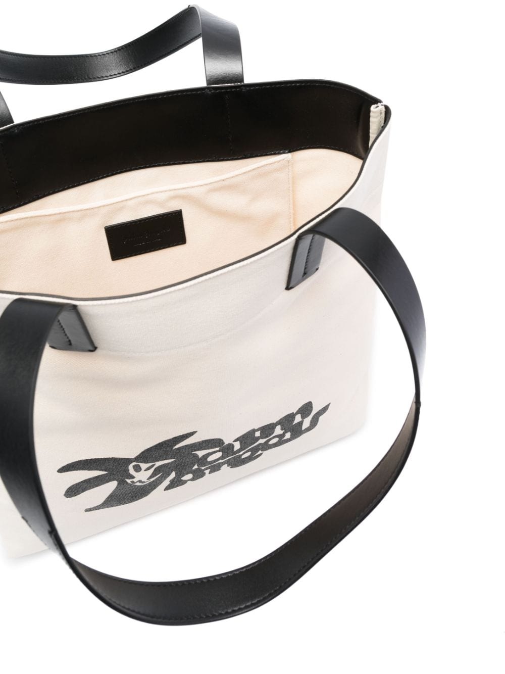 logo-print tote bag - 5