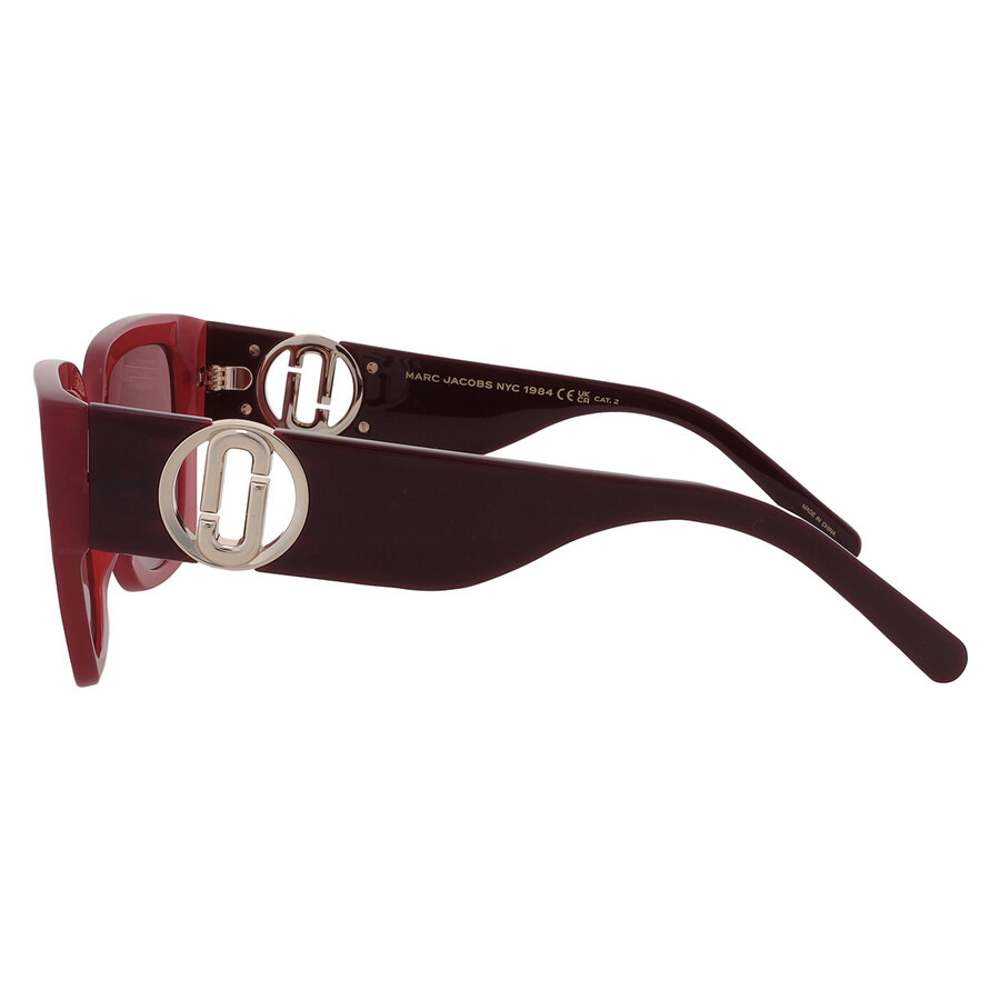 Marc Jacobs Burgundy Butterfly Ladies Sunglasses MARC 687/S 0C9A/4S 54 - 4