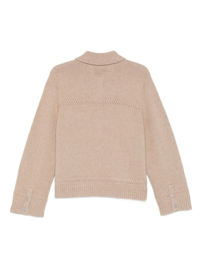 GUEST IN RESIDENCE flap-pocket knitted jacket outlook