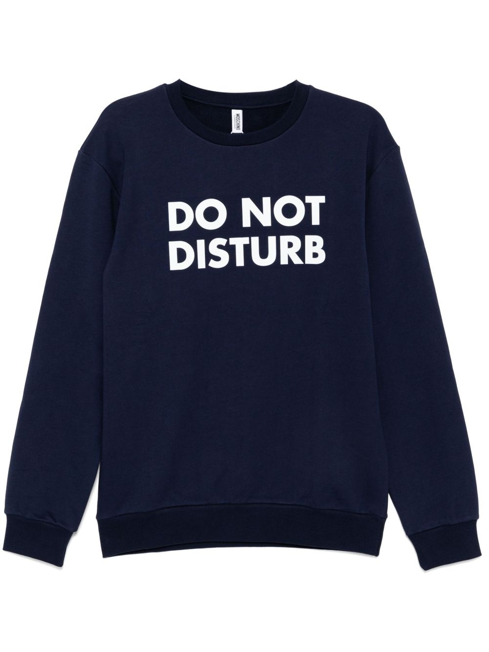 slogan print  sweatshirt - 1