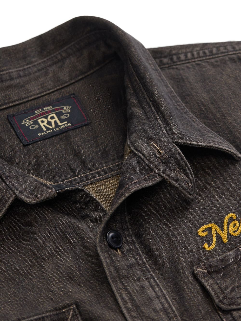 embroidered-design shirt - 4