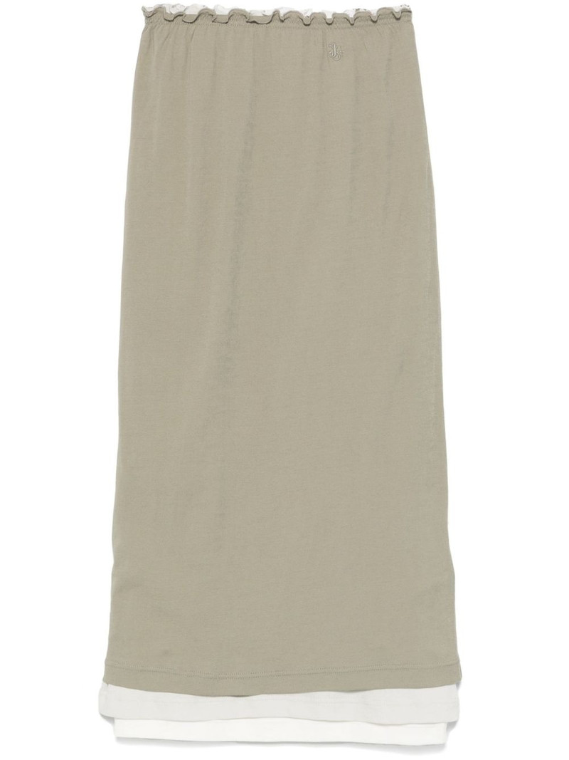 + cotton midi skirt 1