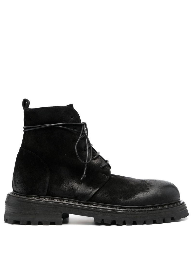 suede lace-up ankle boots 1