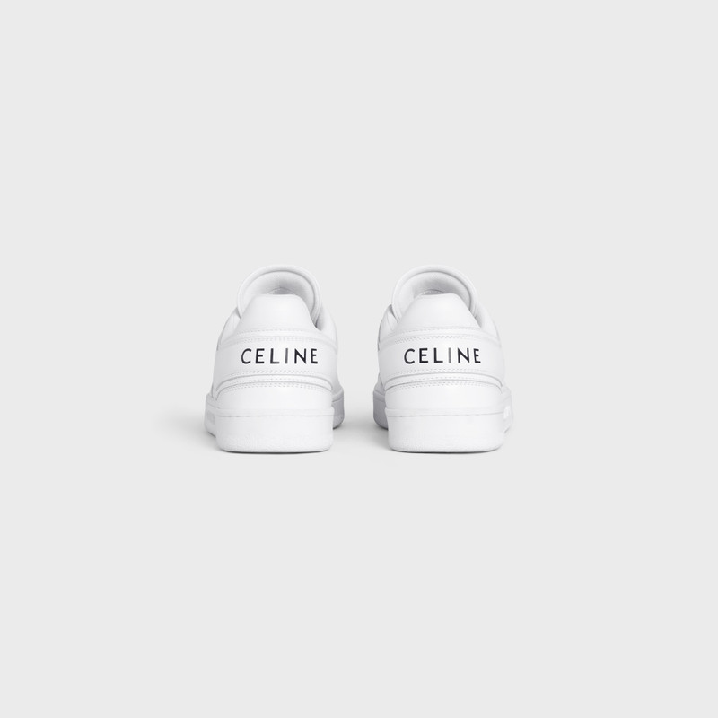 CELINE CELINE TRAINER LOW LACE-UP SNEAKER in CALFSKIN outlook