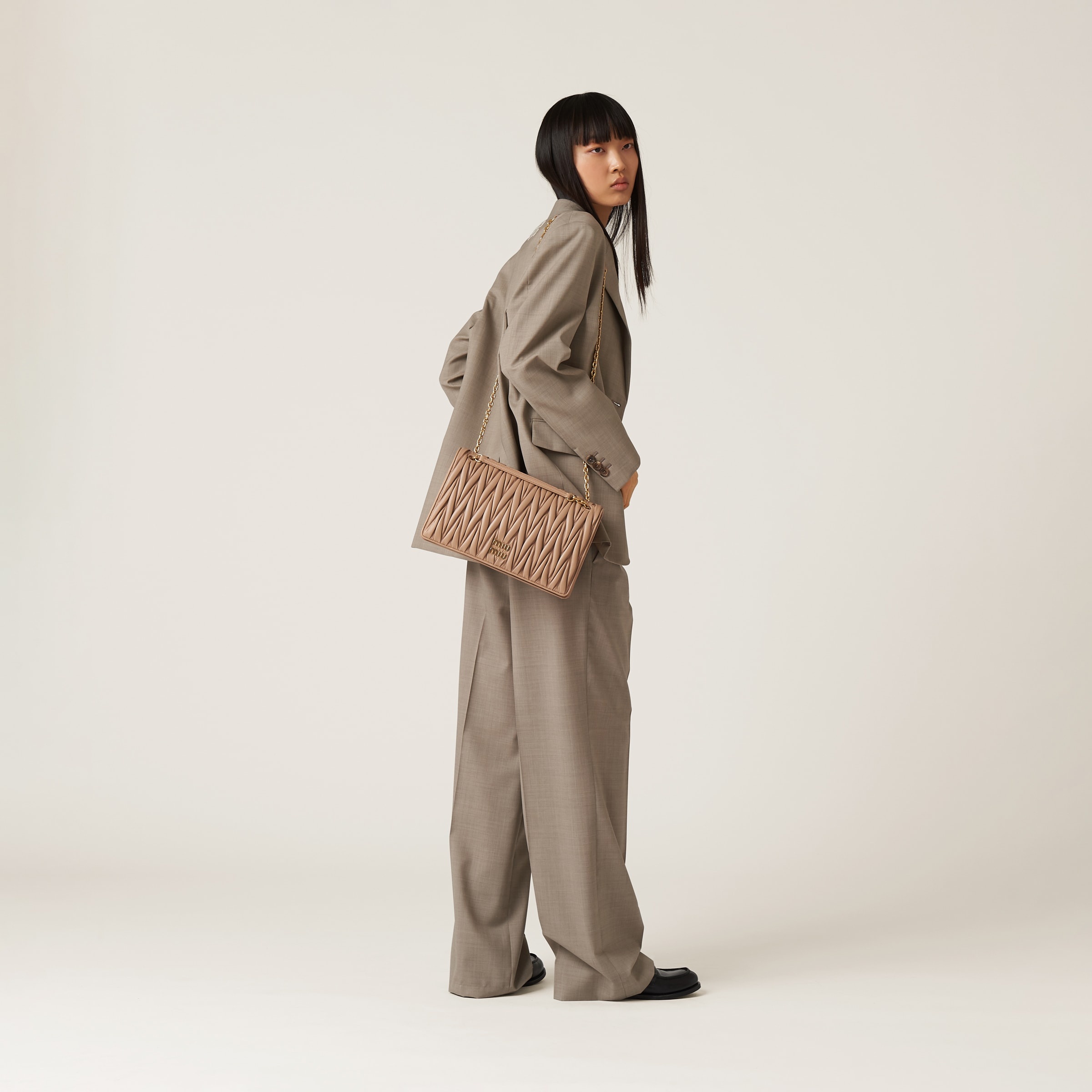 Matelassé nappa leather bag - 2