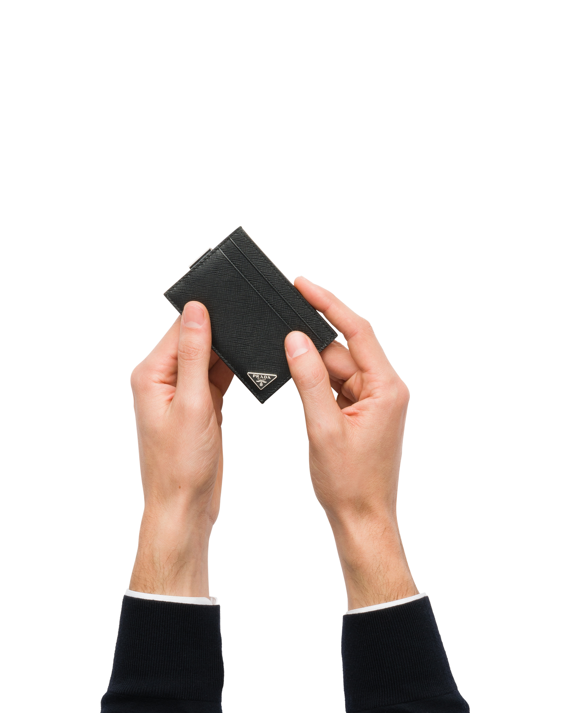 Saffiano Leather Card Holder - 3