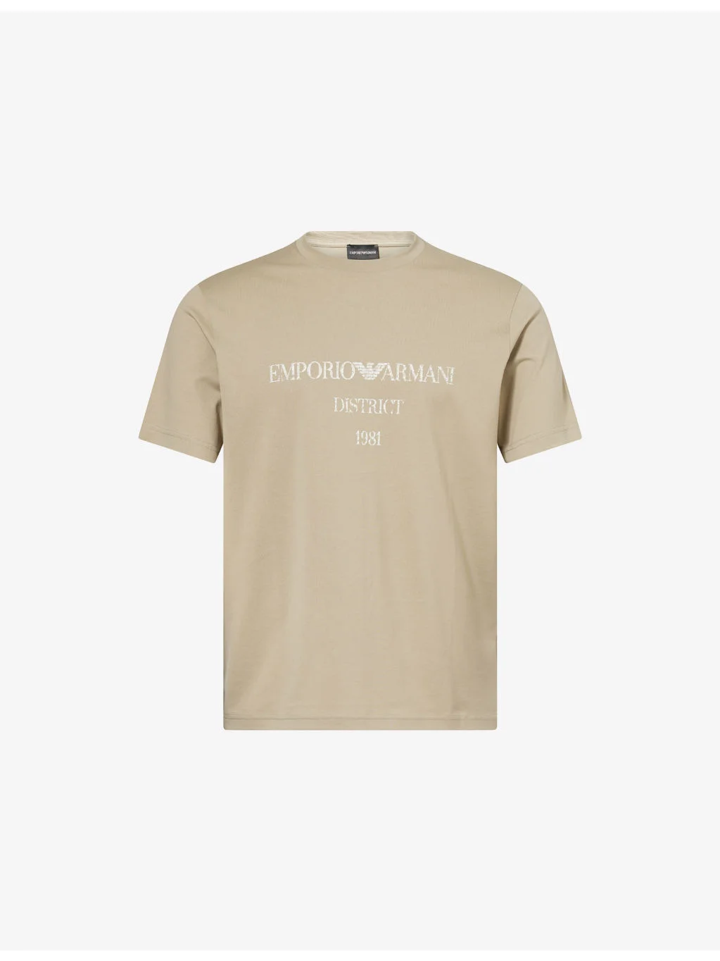 Milano Text-Print Cotton T-Shirt - 1