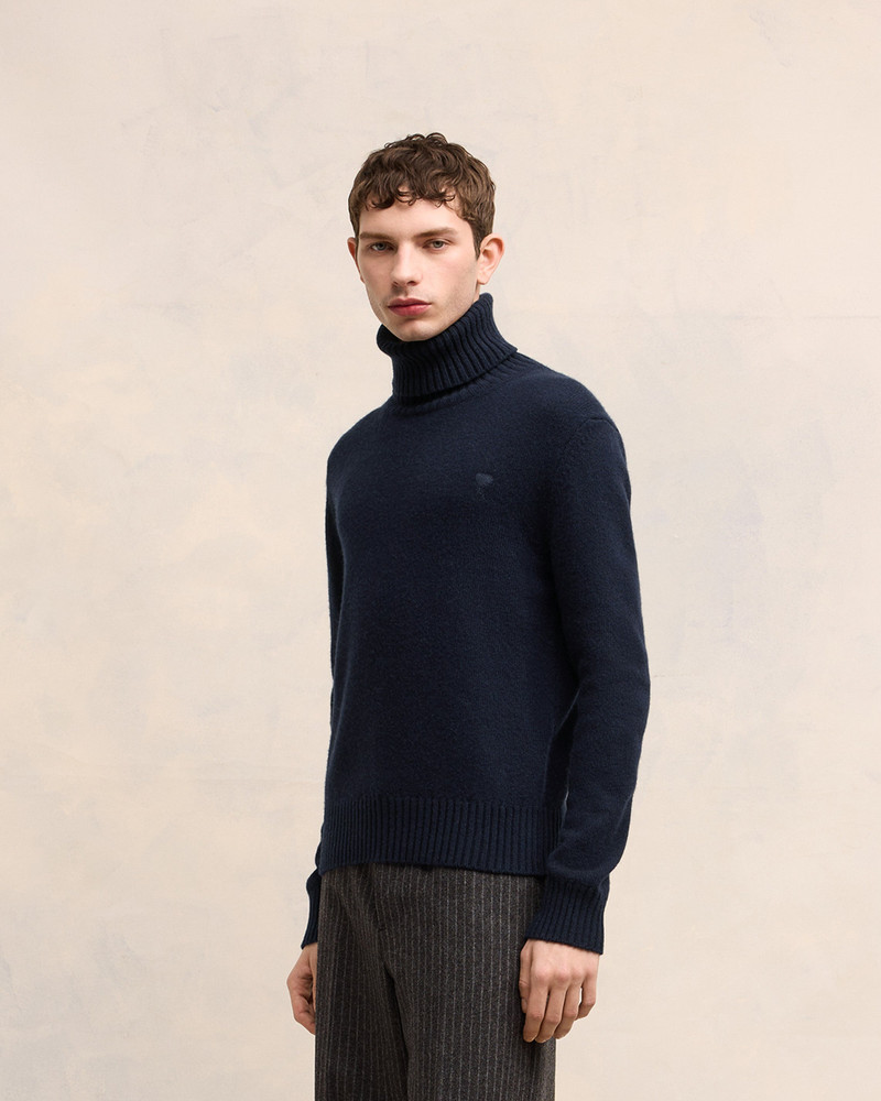 CASHMERE AMI DE COEUR TURTLE NECK SWEATER 6