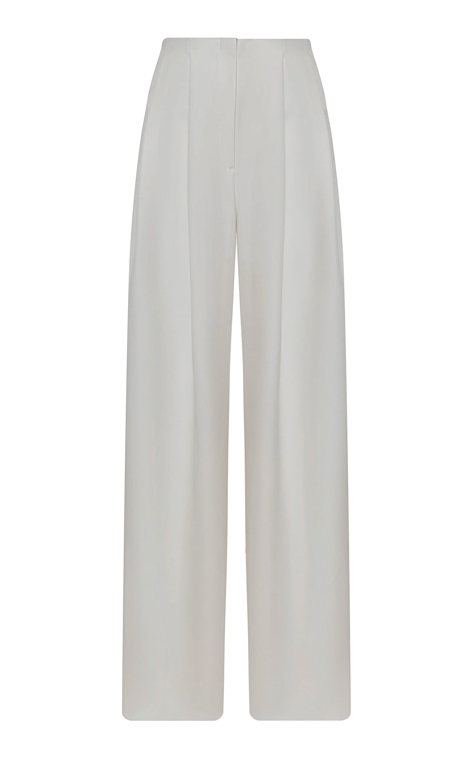 Hilo Interior Mid-Rise Wide-Leg Pants off-white - 1