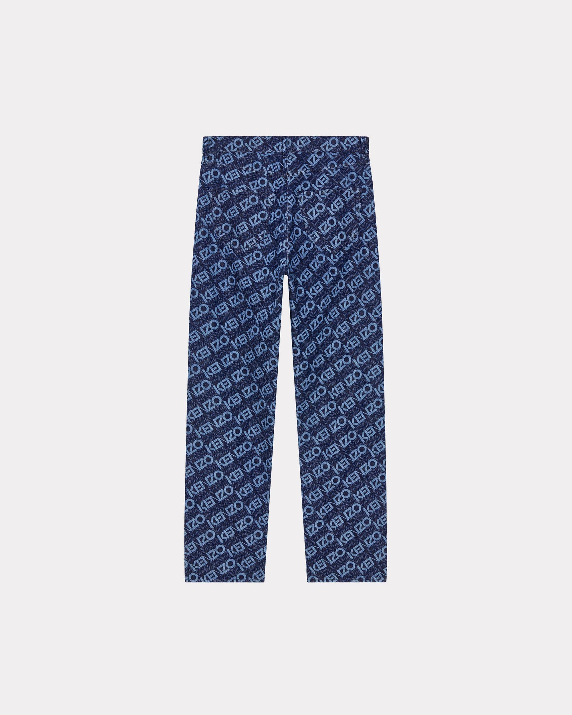 'Monogram' ASAGAO straight-fit jeans - 2