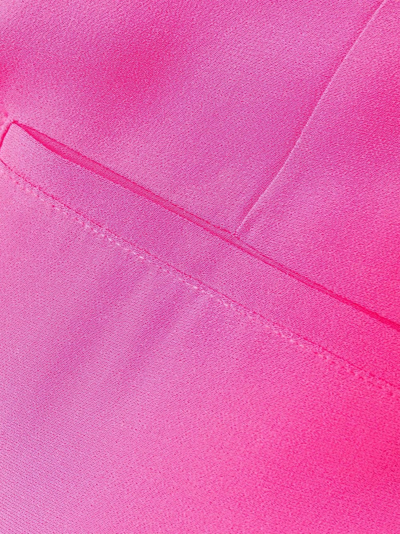 pleated high-waisted trousers 6