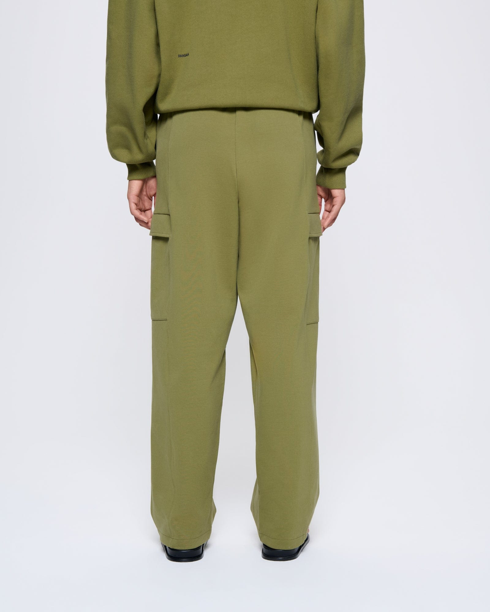 Womens DNA Double Jersey Cargo Trousers - Highland Green - 5