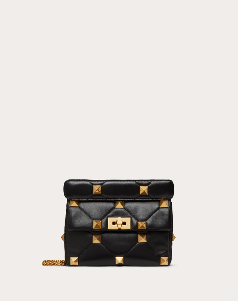MEDIUM ROMAN STUD THE SHOULDER BAG IN NAPPA WITH CHAIN 1