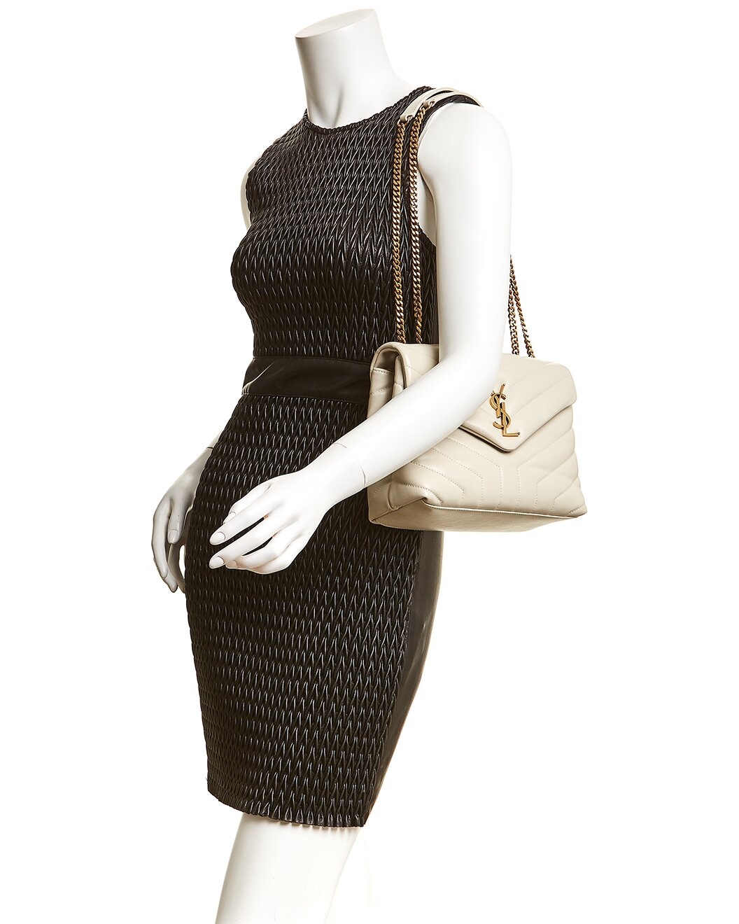 Saint Laurent LouLou Small Matelasse Y Leather Shoulder Bag - 3