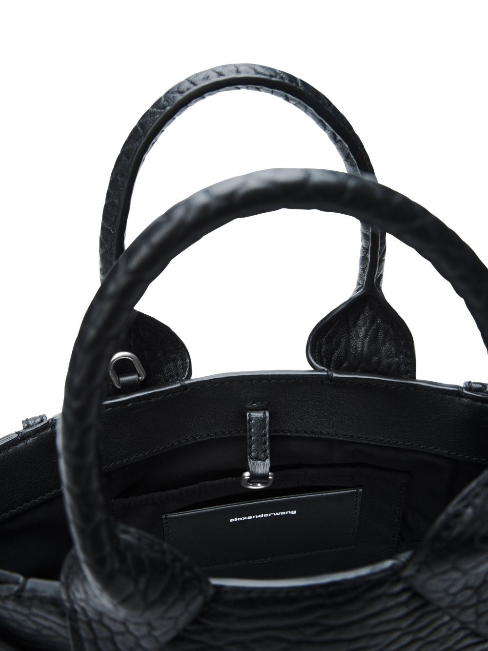 buckle-detail studded tote bag - 5