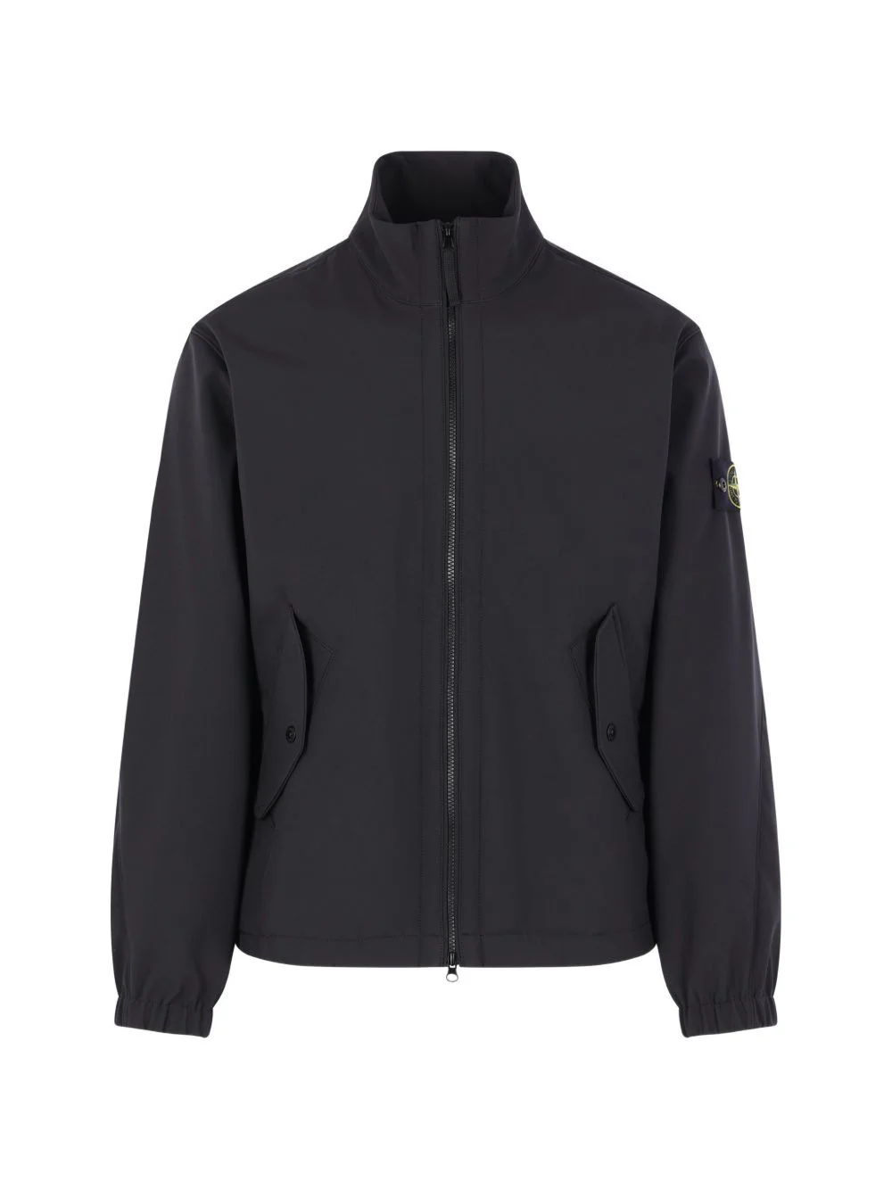 zip-up blouson jacket - 1