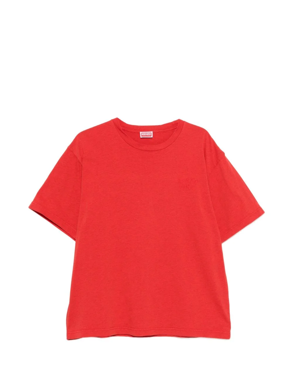 logo-embroidered T-shirt - 1