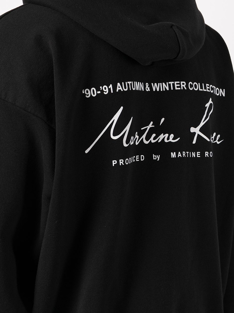 logo-print oversized hoodie 5
