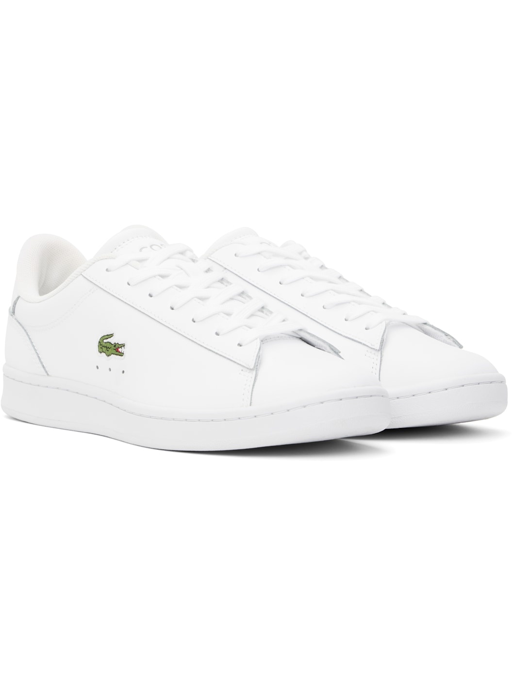 White Carnaby Set Leather Sneakers - 4