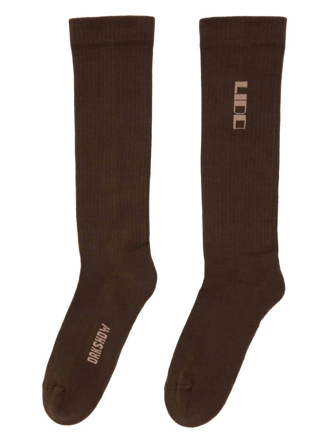 Brown 'Lido' Socks - 2