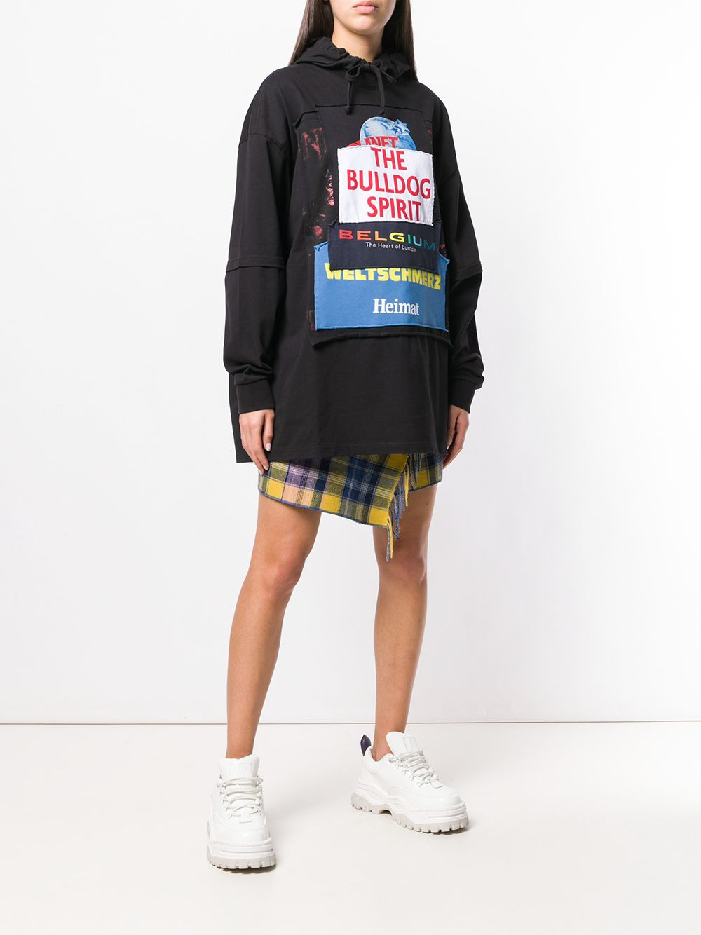 oversized Bulldog hoodie - 3
