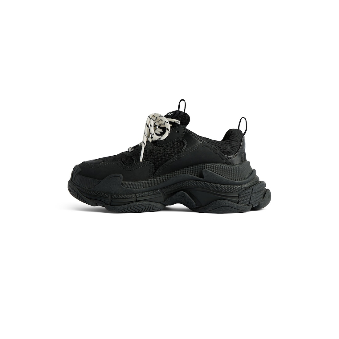 Men's Triple S Sneaker in Black - 4