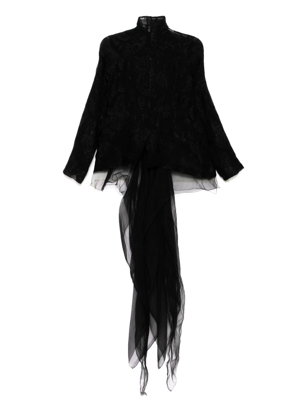 embroidered blazer - 2