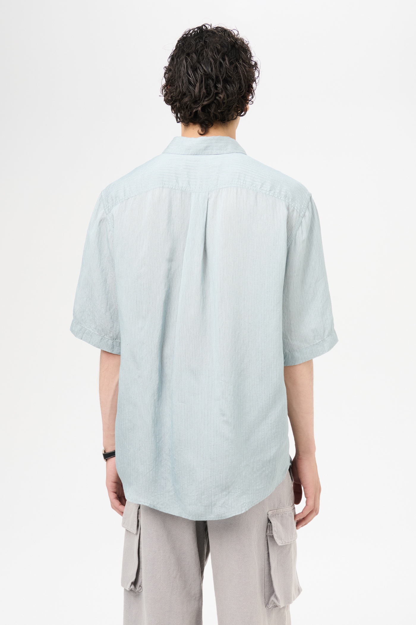 Beyond Shirt Shortsleeve Geo Stripe Ceremonial Viscose - 6
