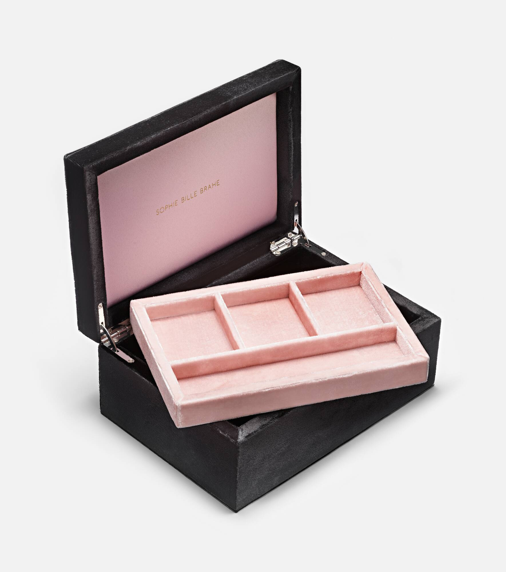 Trésor Grande velvet jewelry box - 3