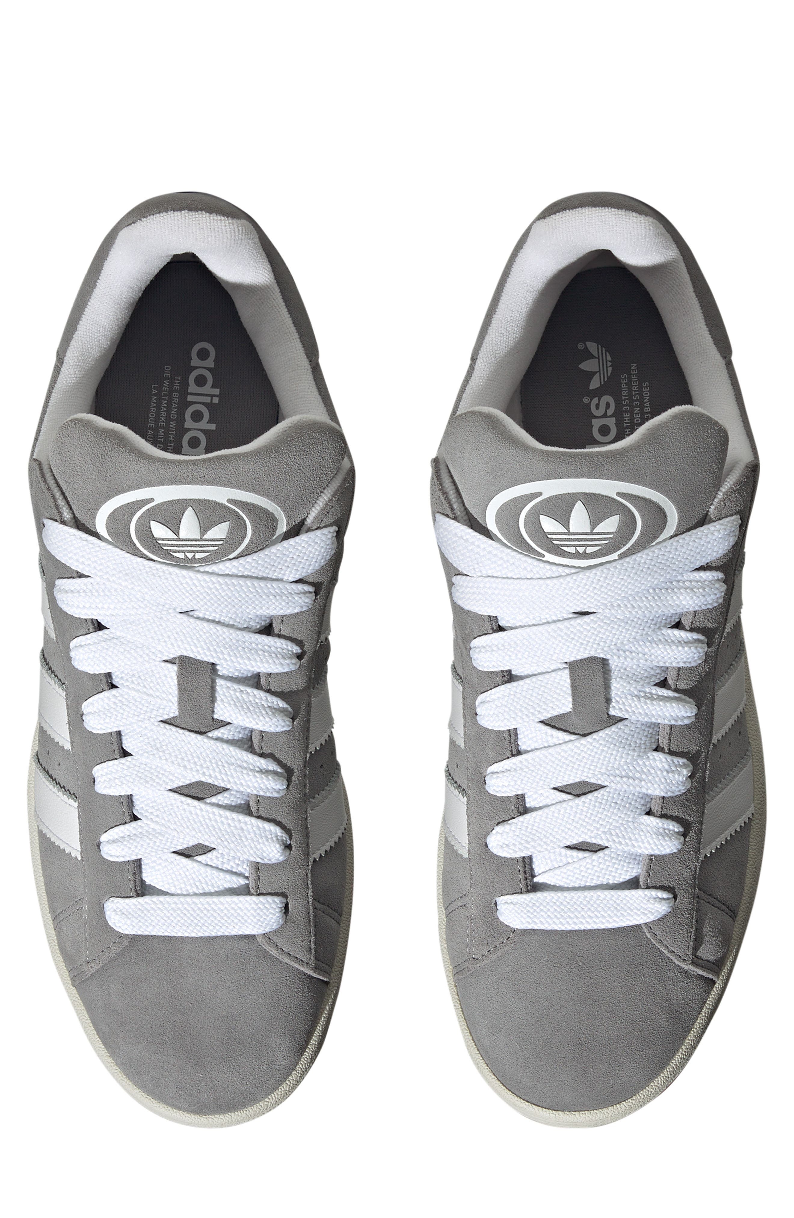 adidas Campus 00s Sneaker in Grey/white/off White at Nordstrom - 5