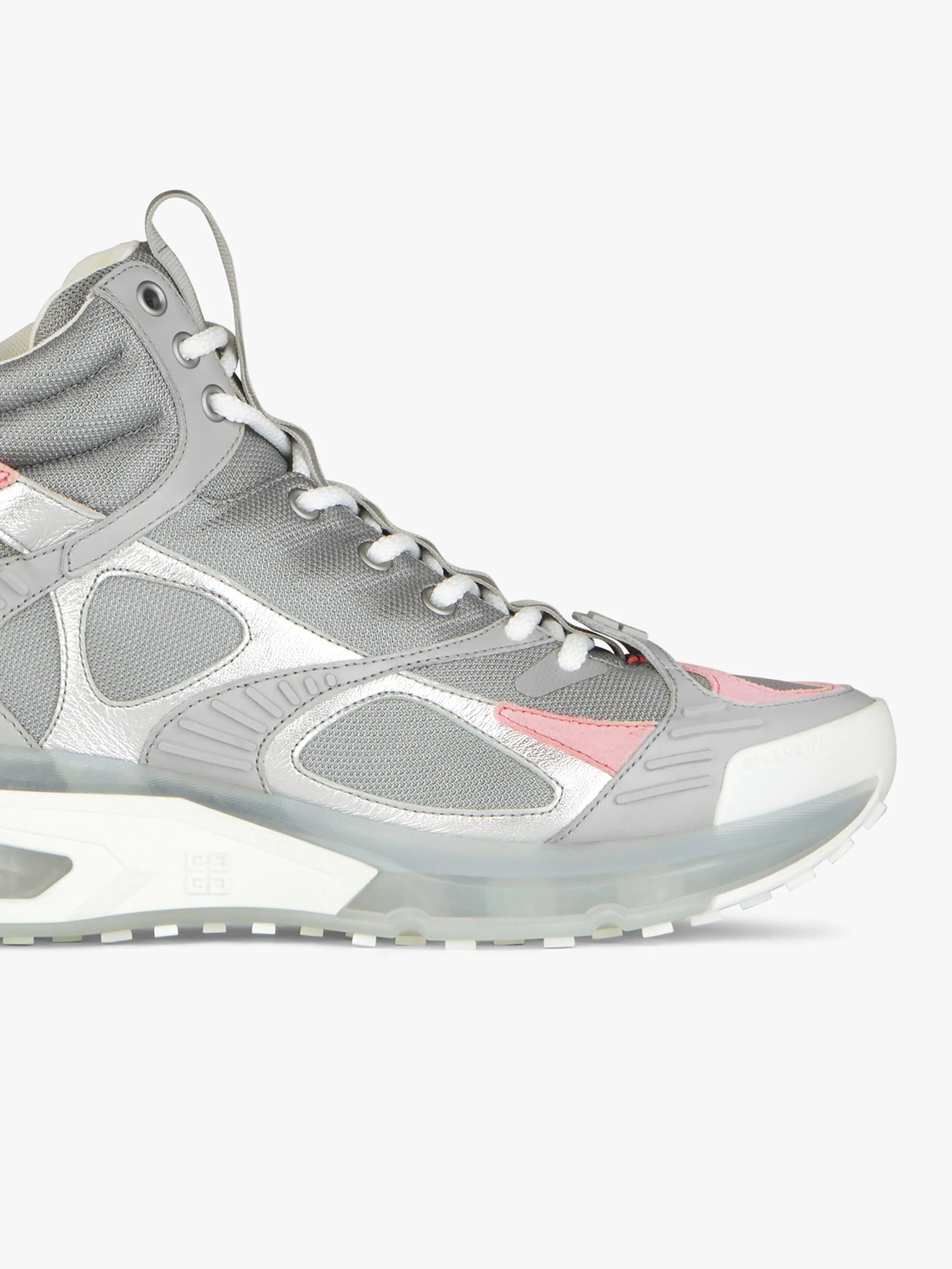 GIV 1 TR HIGH SNEAKERS IN MESH, SUEDE AND LEATHER - 6