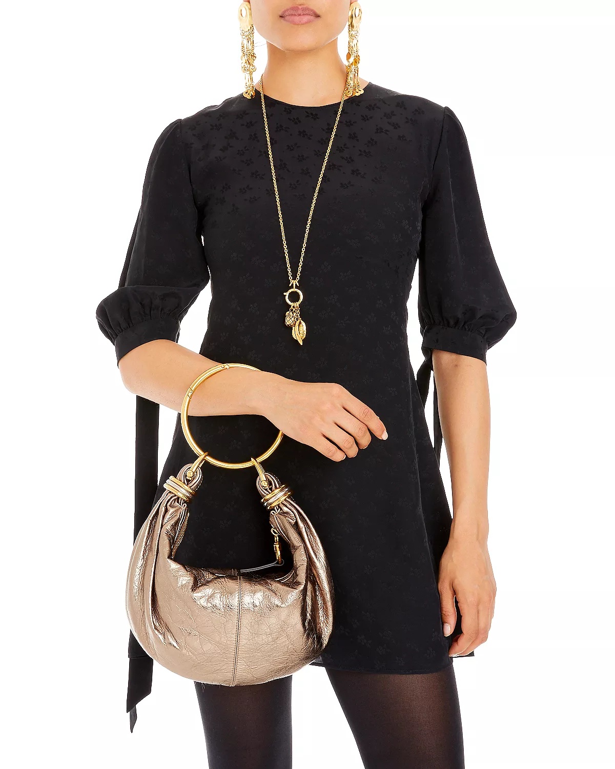 Small Bracelet Hobo Bag - 2