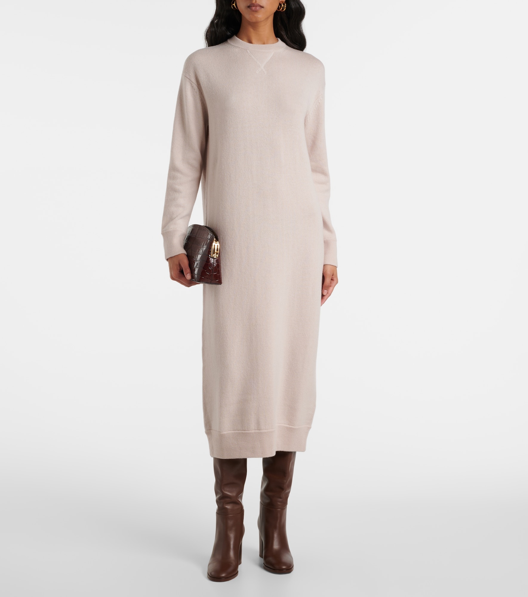 Wool and cashmere sweater dress - 2
