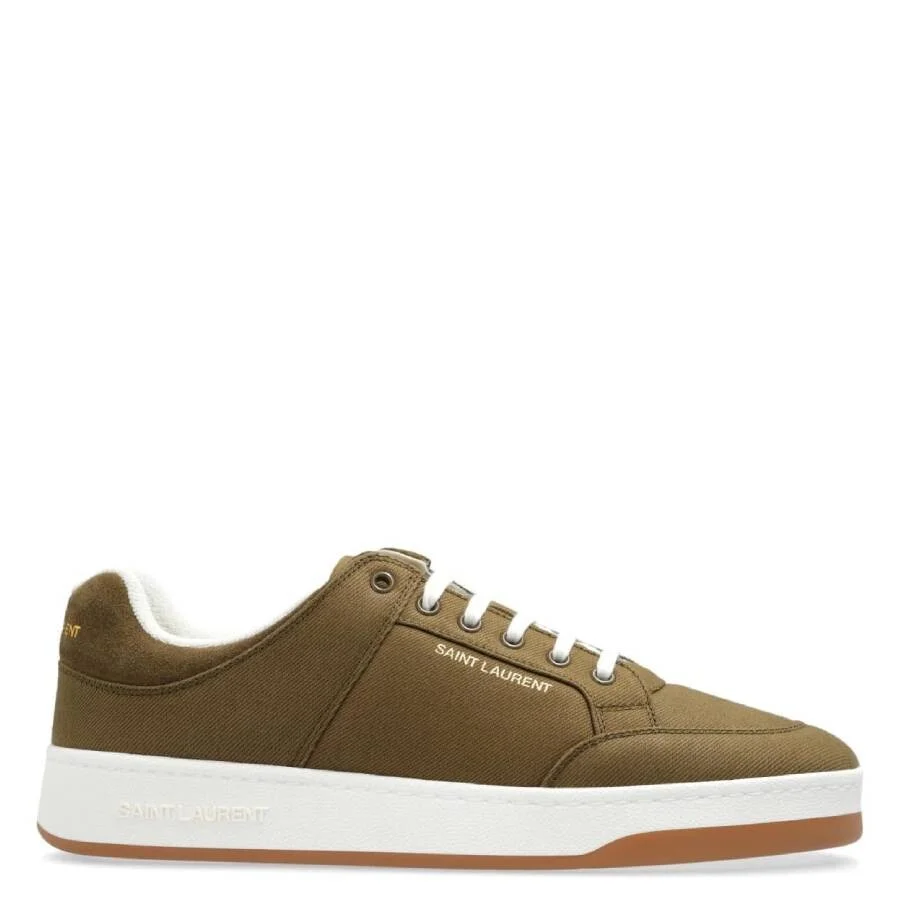 Saint Laurent Gabardine Sl/61 Low-Top Sneakers - 1