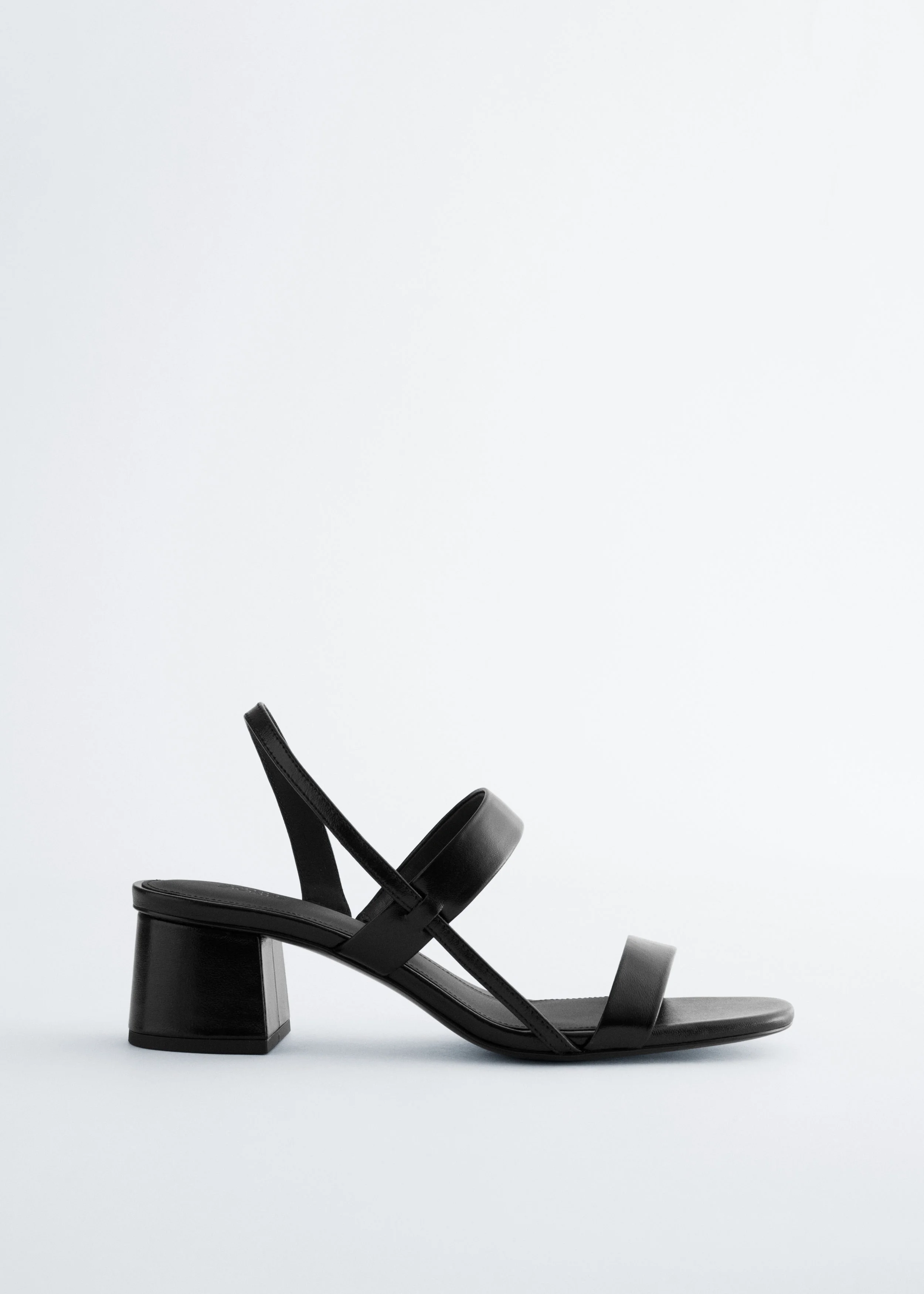 Strappy Block Heel Sandals - 1