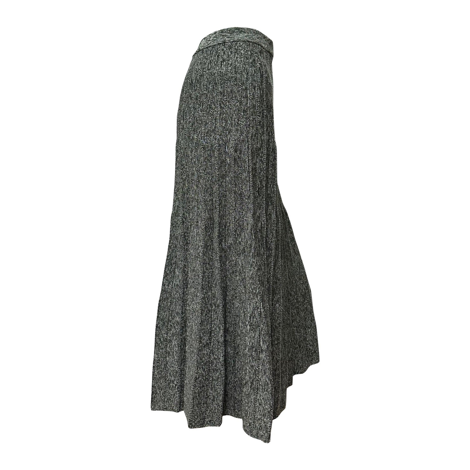 MARNI Knit Pleated Midi Skirt - 3