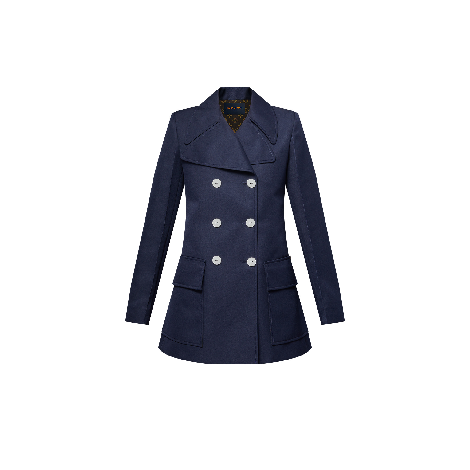 Double Breasted Coat - 1