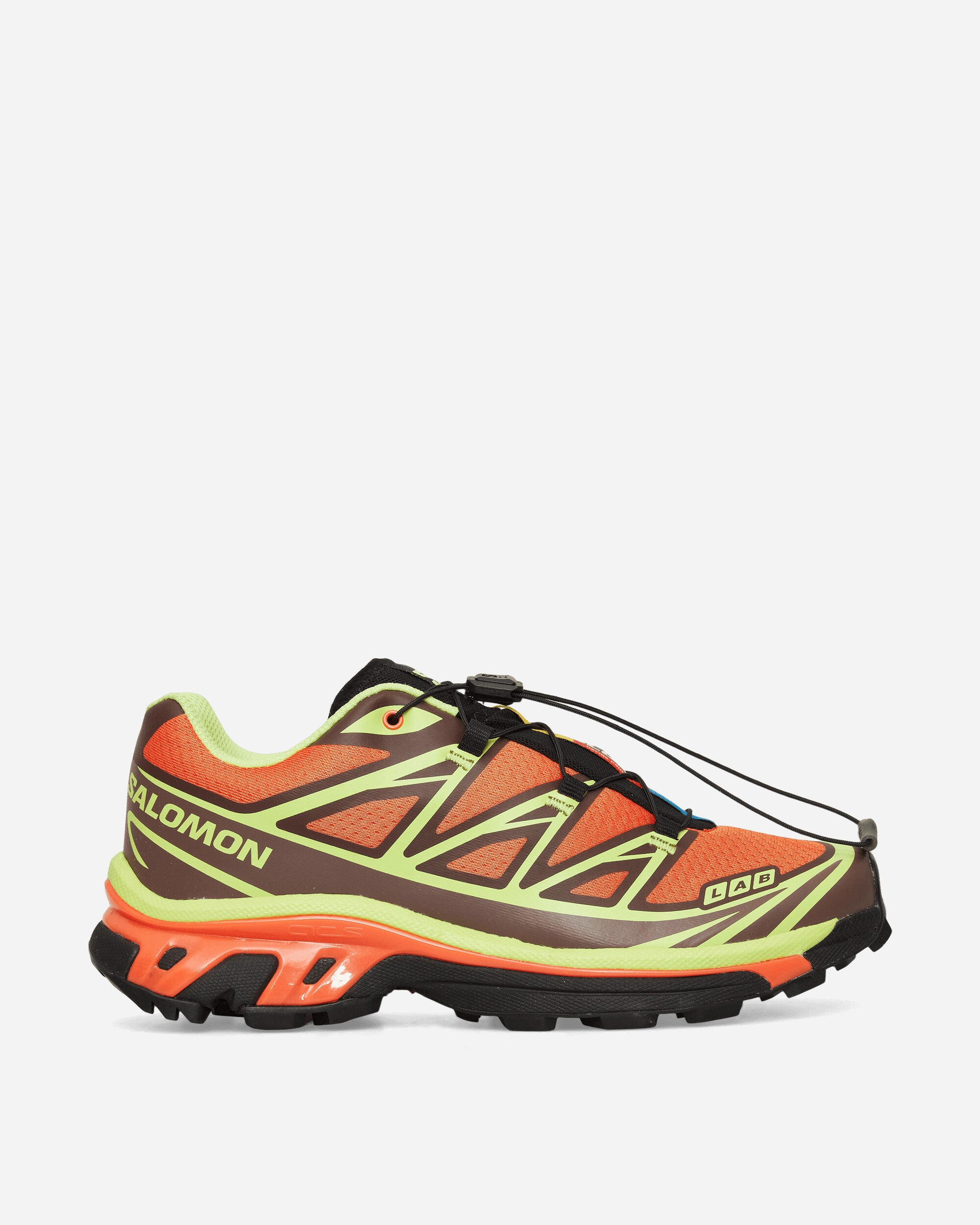 XT-6 Sneakers Red Orange / Sharp Green / Black - 1