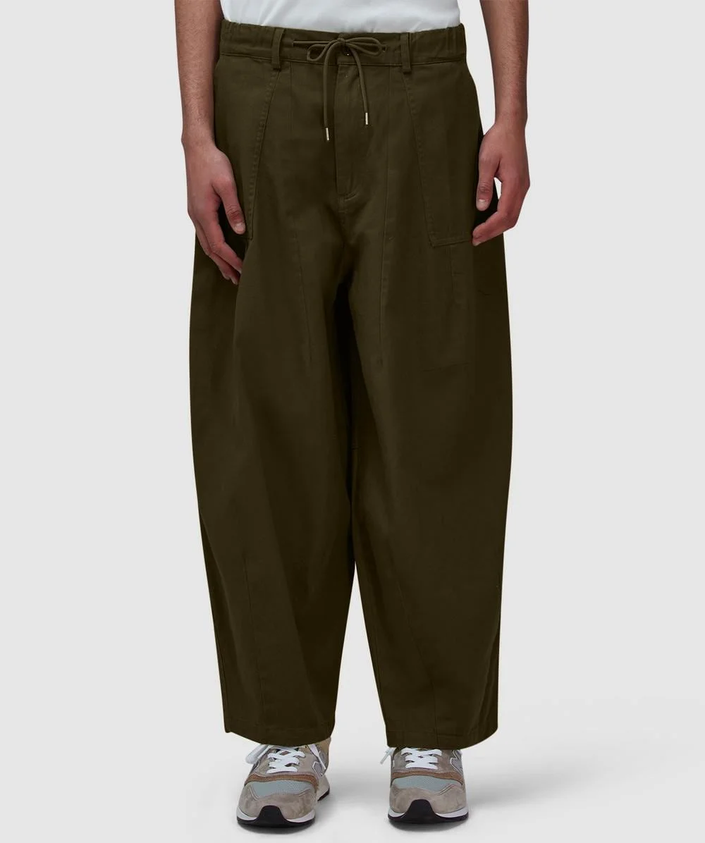 Twill balloon pant - 1