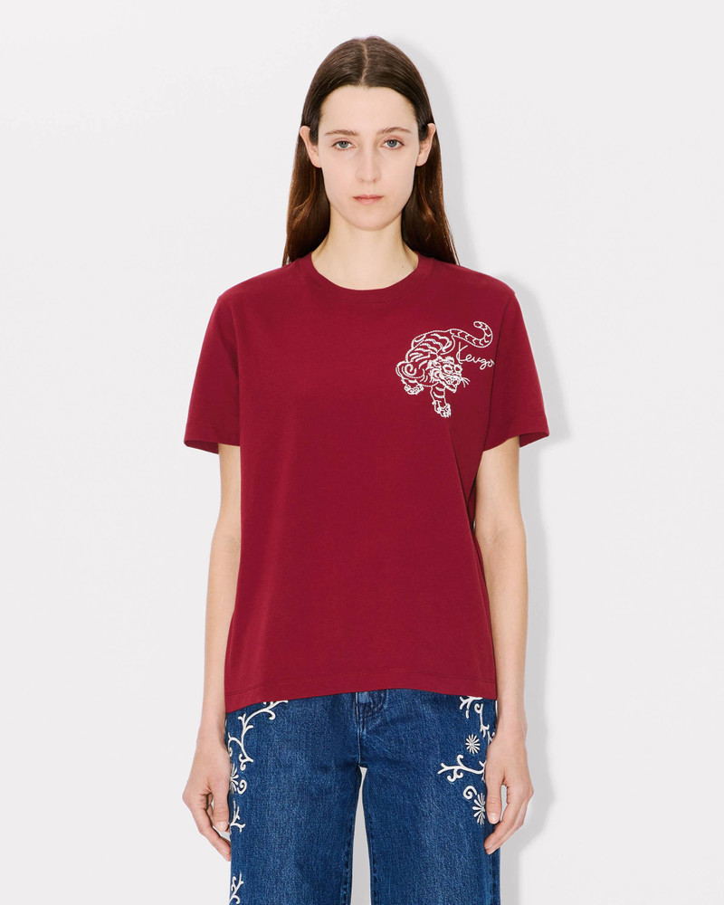 'KENZO Star Tiger' embroidered loose T-shirt 3