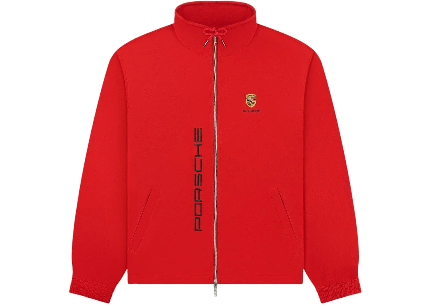 Aime Leon Dore x Porsche Nylon Track Jacket Red - 1