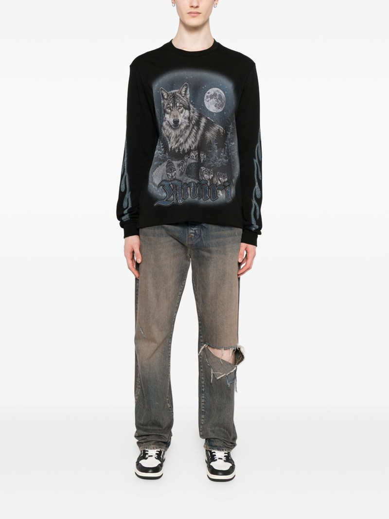 AMIRI crystal-embellished T-shirt outlook